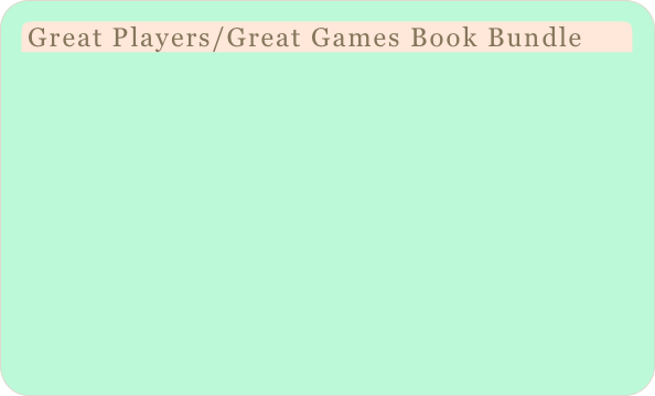 Great Players/Great Games Book Bundle 